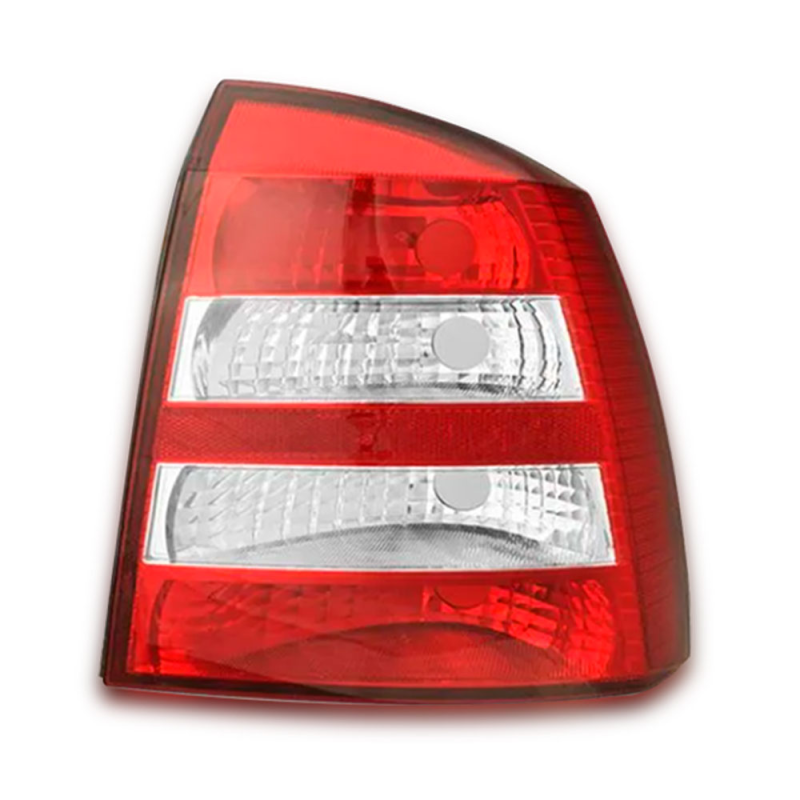 PAR LANTERNA TRASEIRA ASTRA HATCH 2003 A 2011 BICOLOR CRISTAL ORIGINAL ARTEB