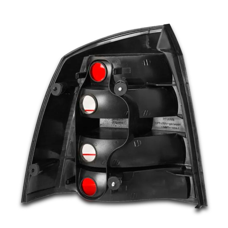 PAR LANTERNA TRASEIRA ASTRA HATCH 2003 A 2011 BICOLOR CRISTAL ORIGINAL ARTEB