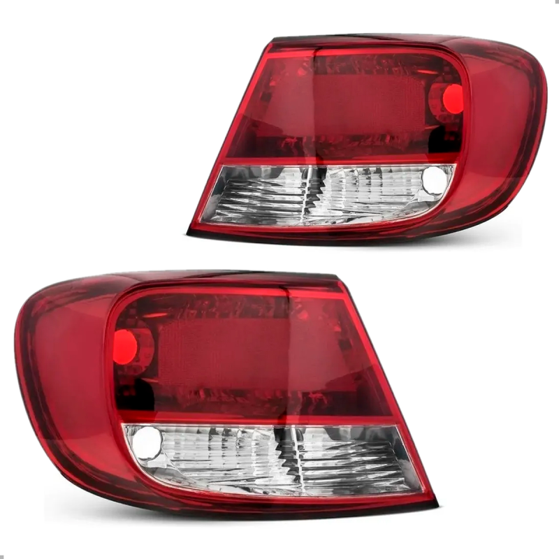 PAR LANTERNA TRASEIRA GOL G5 GV 2009 A 2012 RE CRISTAL ORIGINAL ARTEB
