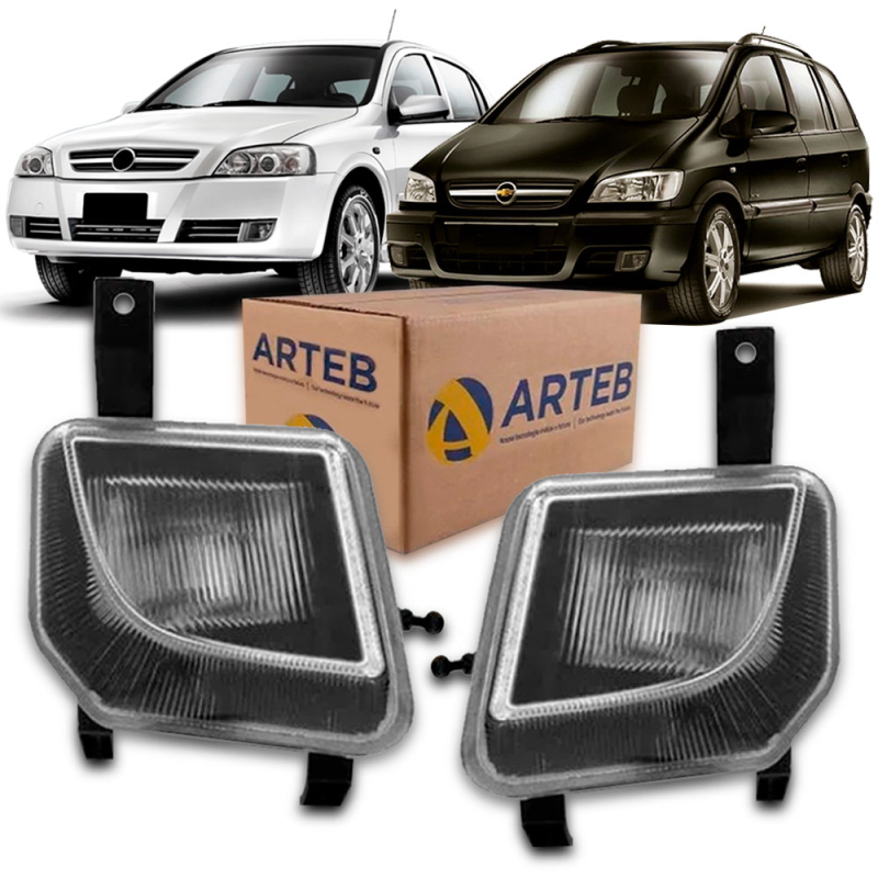 PAR FAROL DE MILHA ASTRA ZAFIRA 2003 A 2011 ORIGINAL ARTEB