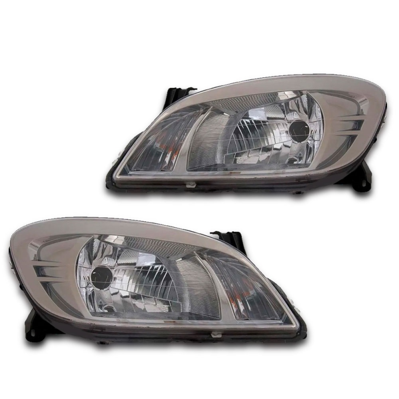 PAR DE FAROL CELTA PRISMA 2007 A 2014 FUMê