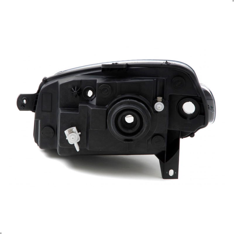 PAR FAROL UNO FIORINO 2010 A 2014 SPORTING VIVACE WAY FOCO SIMPLES MáSCARA NEGRA ORIGINAL ARTEB