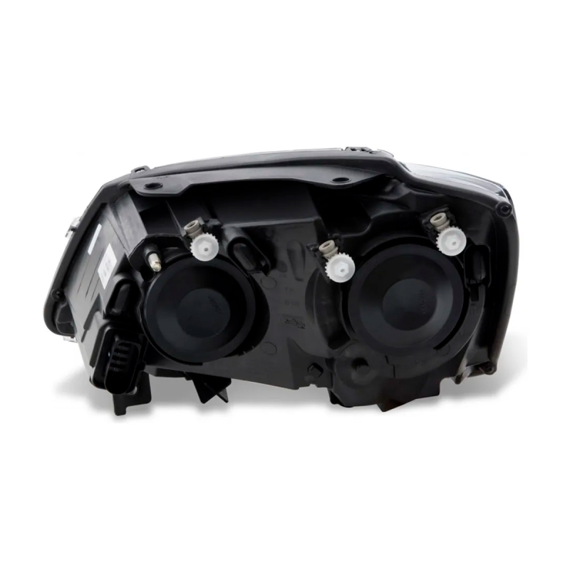 PAR FAROL FOX CROSSFOX SPACEFOX 2011 A 2014 FOCO DUPLO MáSCARA NEGRA ORIGINAL ARTEB