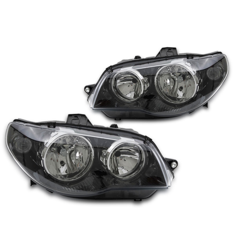 PAR FAROL PALIO WEEKEND SIENA STRADA 2004 A 2015 CELEBRATION ECONOMY FOCO DUPLO MáSCARA NEGRA COM ARO CROMADO ORIGINAL