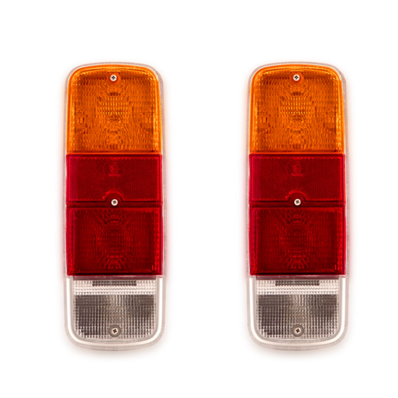 PAR LANTERNA TRASEIRA KOMBI 1974 A 2007 2008 2009 2010 2011 2012 2013 2014 TRICOLOR ORIGINAL ARTEB