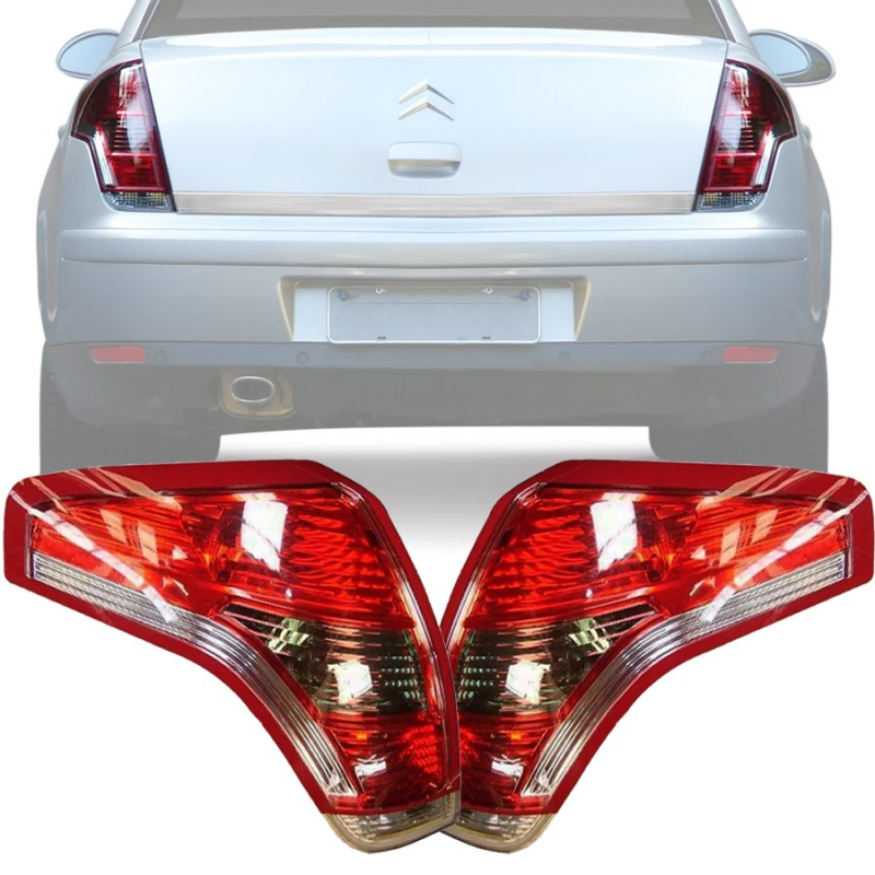 PAR LANTERNA TRASEIRA CITROEN C4 PALLAS 2007 A 2011