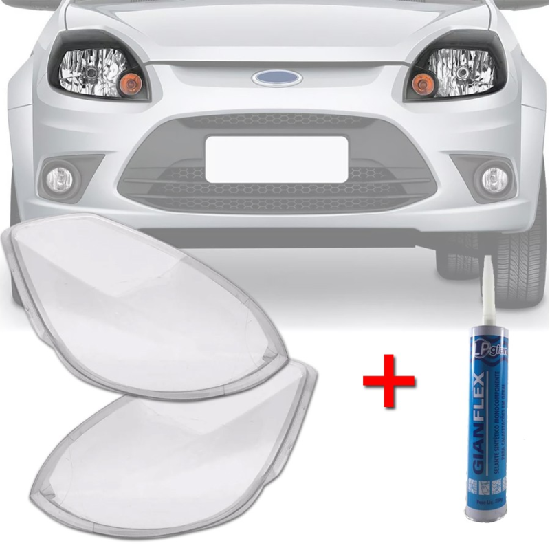 PAR LENTE FAROL FORD KA 08 09 10 2011 2012 2013 2014  COLA