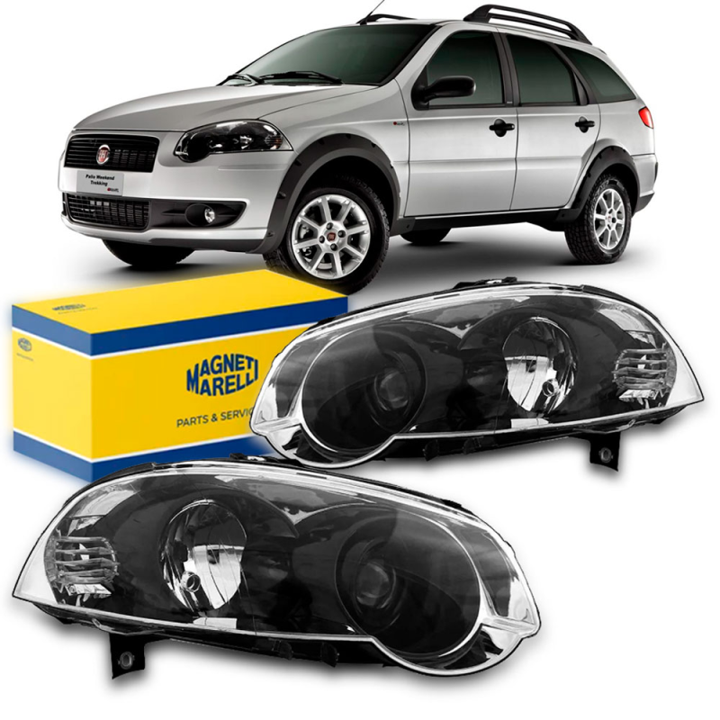 PAR FAROL PALIO STRADA TREKKING ORIGINAL 2011 2010 2009