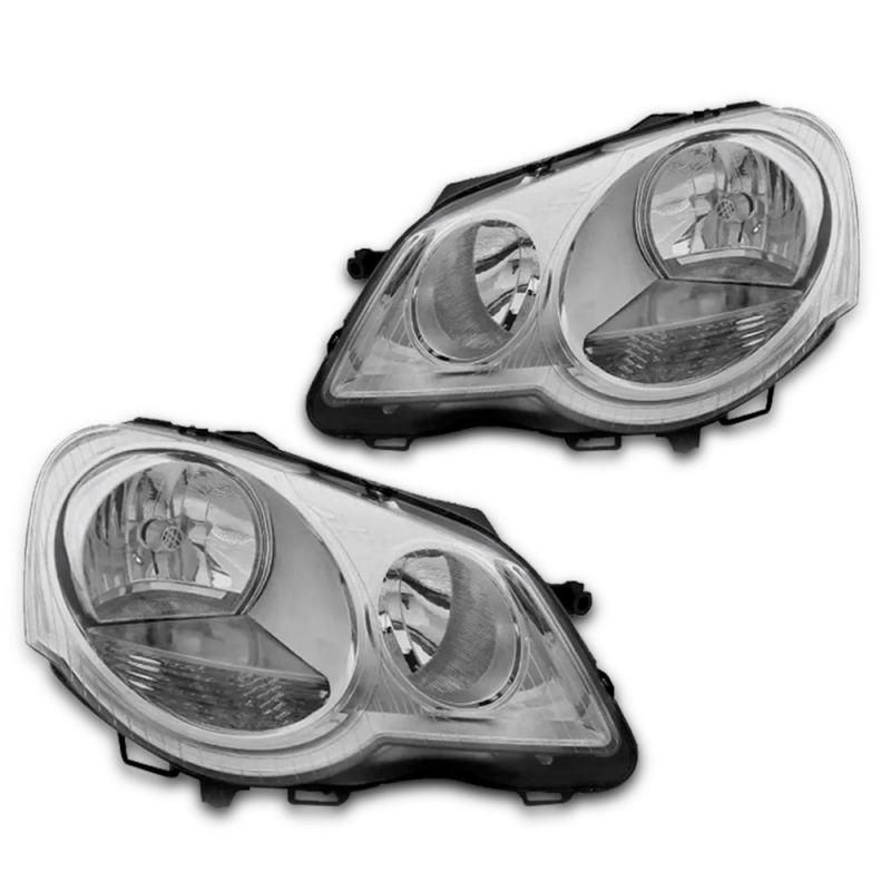 PAR FAROL ORIGINAL POLO 2007 2008 2009 2010 2011 CROMADO