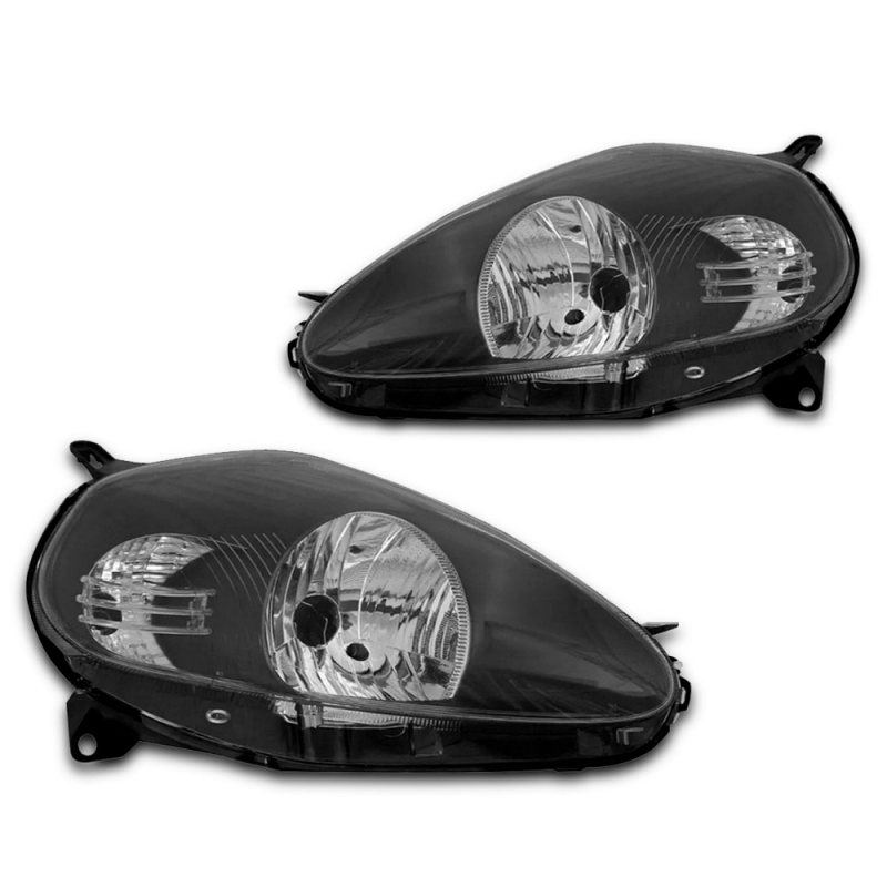 PAR FAROL ORIGINAL PUNTO SPORTING 2010 2011 2012 NEGRA