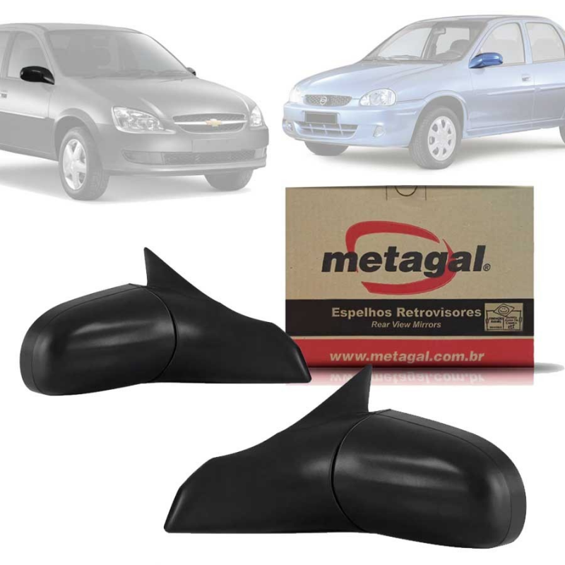 PAR RETROVISOR ORIGINAL CORSA CLASSIC 2003 2004 2005 2006