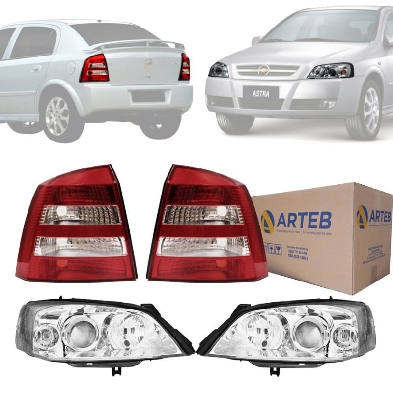 KIT ORIGINAL FAROL LANTERNA ASTRA HATCH 04 05 06 07 08 10 11