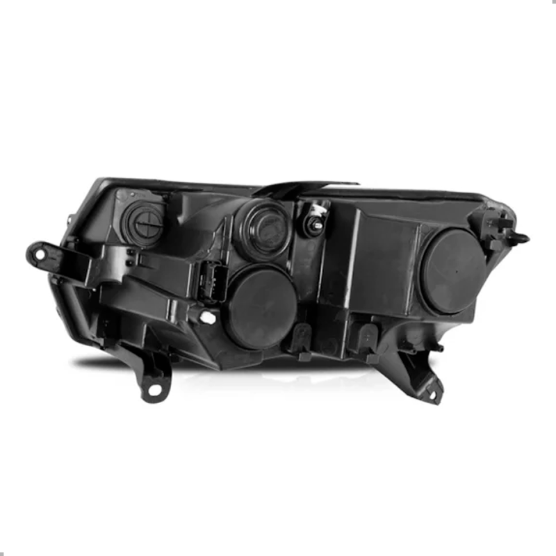 PAR FAROL SANDERO STEPWAY 2015 A 2018 FOCO DUPLO MASCARA NEGRA ORIGINAL ARTEB