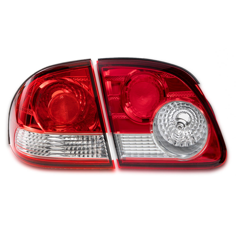 PAR LANTERNA TRASEIRA CORSA CLASSIC 2011 A 2015 CANTO E TAMPA ORIGINAL ARTEB LADO ESQUERDO MOTORISTA