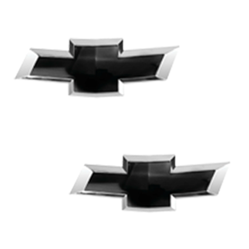 KIT GRADE AGILE COM EMBLEMA DIANTEIRO E TRASEIRO 2009 A 2013 PRETO