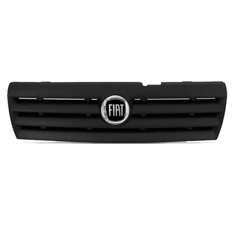 KIT GRADE UNO COM EMBLEMA DIANTEIRO E TRASEIRO 2006 A 2012 PRETO