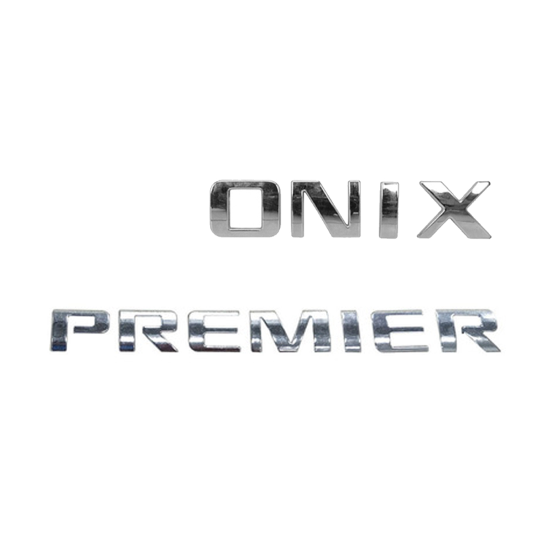 PAR EMBLEMA PALAVRA ONIX PREMIER HATCH 2020 A 2022