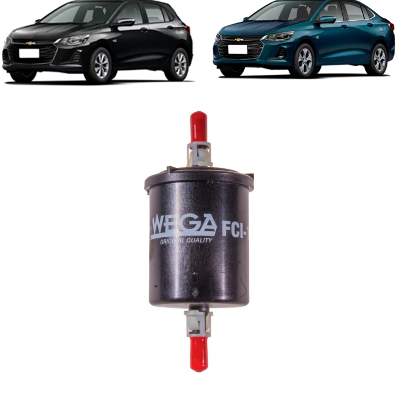 KIT FILTRO AR MOTOR CABINE OLEO COMBUSTIVEL ONIX LT PLUS 1.0 2020 A 2022