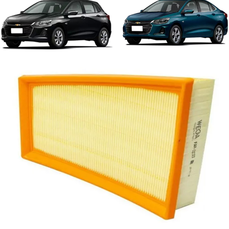 KIT FILTRO AR MOTOR CABINE OLEO COMBUSTIVEL ONIX LT PLUS 1.0 2020 A 2022