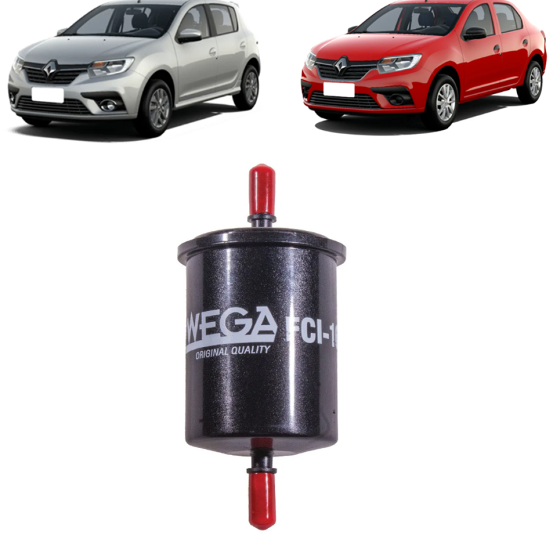 KIT FILTRO AR MOTOR CABINE OLEO COMBUSTIVEL LOGAN SANDERO 1.0 2020 A 2022 3 CILINDROS