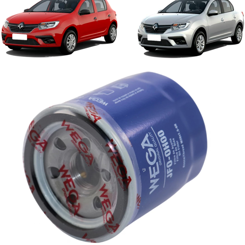 KIT FILTRO AR MOTOR CABINE OLEO COMBUSTIVEL LOGAN SANDERO 1.6 2014 A 2022 4 CILINDROS