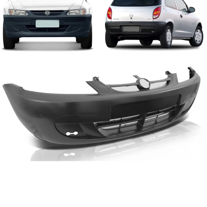 KIT PARACHOQUE DIANTEIRO TRASEIRO CELTA 2000 A 2006 PARA PINTURA