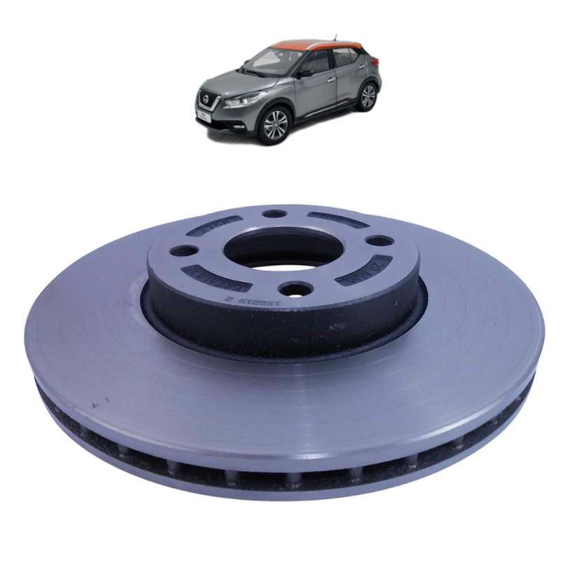 PAR DISCO DE FREIO DIANTEIRO NISSAN KICKS 1.6 2017 A 2023