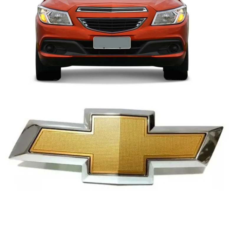GRADE SUPERIOR E INFERIOR + EMBLEMA ONIX PRISMA 2013 A 2016