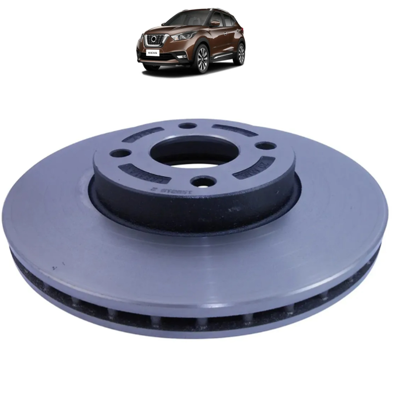 DISCO E PASTILHA DE FREIO NISSAN KICKS 2017 A 2022 KIT