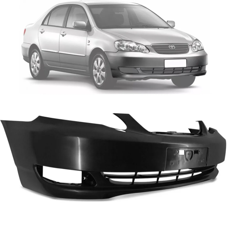 PARACHOQUE DIANTEIRO E TRASEIRO TOYOTA COROLLA 2003 A 2008