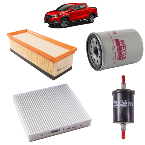 FILTRO AR óLEO COMBUSTíVEL FIAT STRADA 1.4 2021 2022 2023