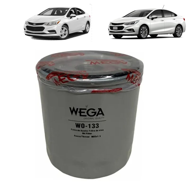 KIT FILTRO AR OLEO COMBUSTIVEL CRUZE 1.4 TURBO 2017 A 2022