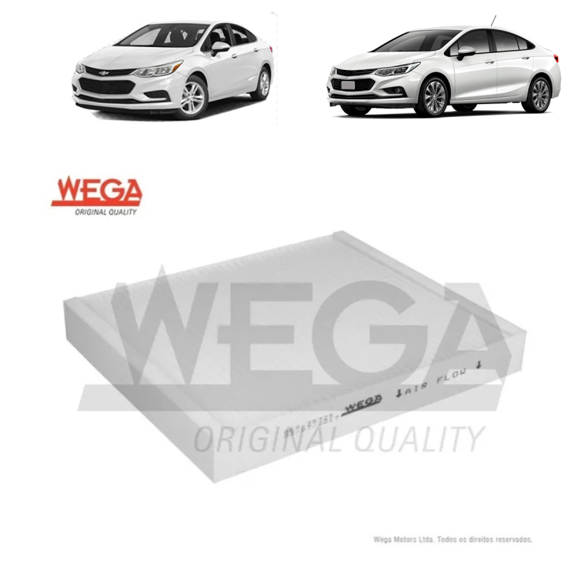 KIT FILTRO AR OLEO COMBUSTIVEL CRUZE 1.4 TURBO 2017 A 2022