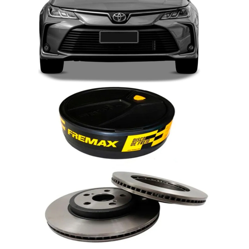 DISCO FREIO DIANTEIRO TOYOTA COROLLA 2.0 2020 A 2023