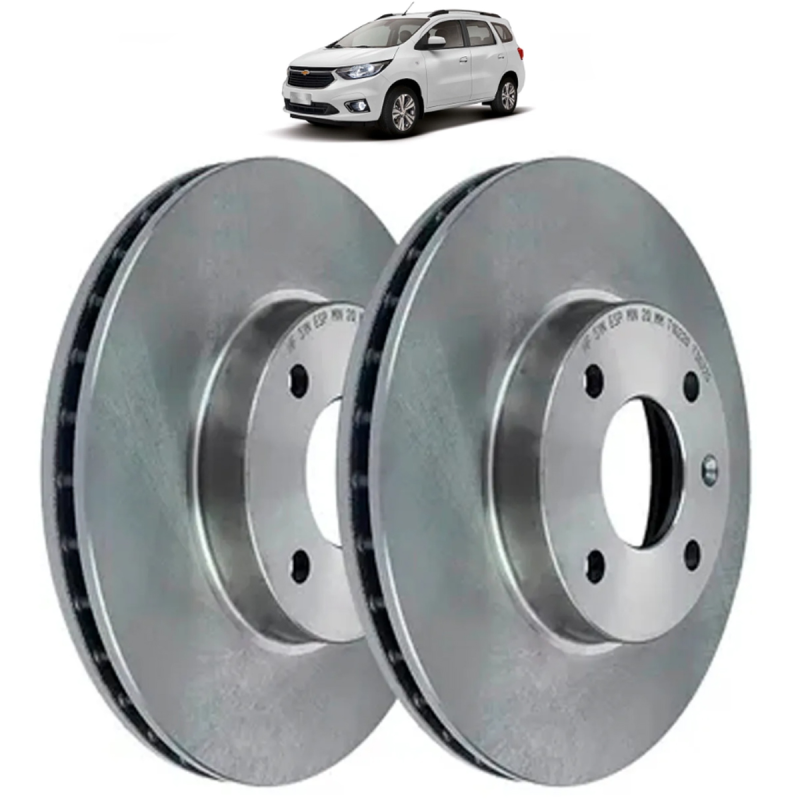 DISCO FREIO DIANTEIRO NOVA SPIN 2019 A 2023 PAR