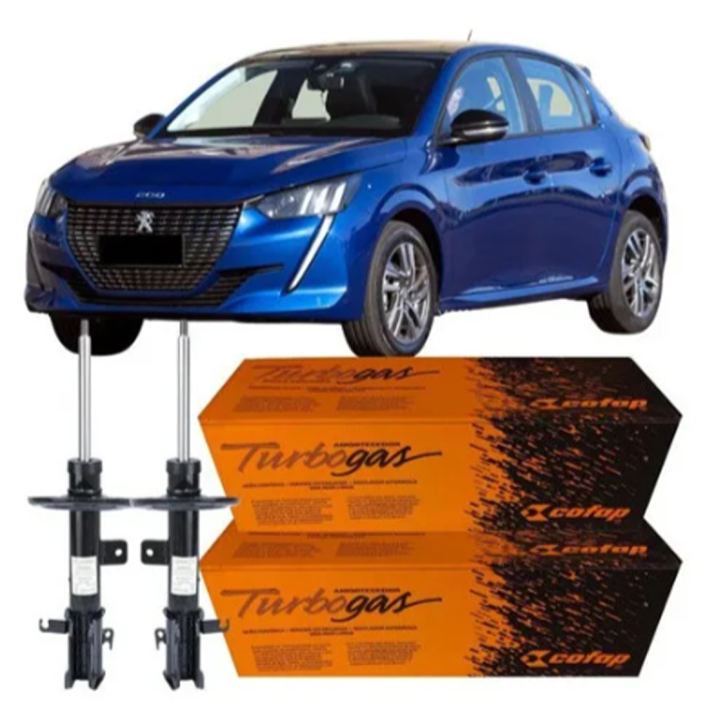 AMORTECEDOR DIANTEIRO PEUGEOT 208 2021 2022 2023 PAR