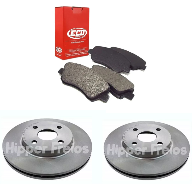 DISCO FREIO + PASTILHA TOYOTA YARIS 1.3/1.5 2019 2020 2021
