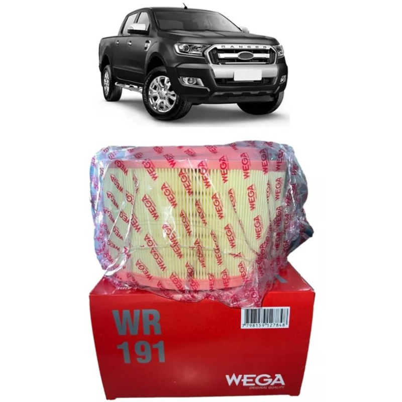 KIT FILTRO AR  óLEO COMBUSTíVEL RANGER 2.2/3.2 2019 A 2022