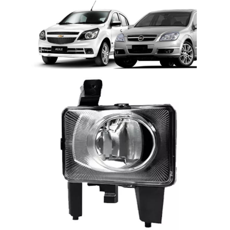 PAR FAROL MILHA AGILE VECTRA 06 07 08 2009 2010 2011