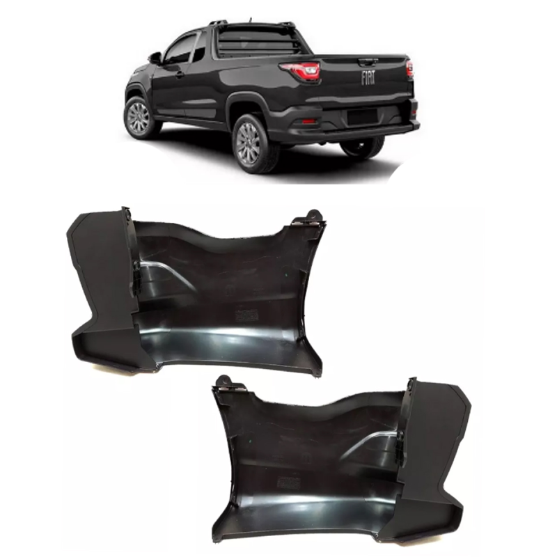 POLAINA TRASEIRA SEM FURO SENSOR STRADA 21 22 23 PAR