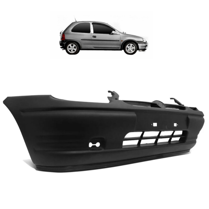 KIT PARACHOQUE DIANTEIRO + TRASEIRO CORSA 2 PORTAS 94 A 99