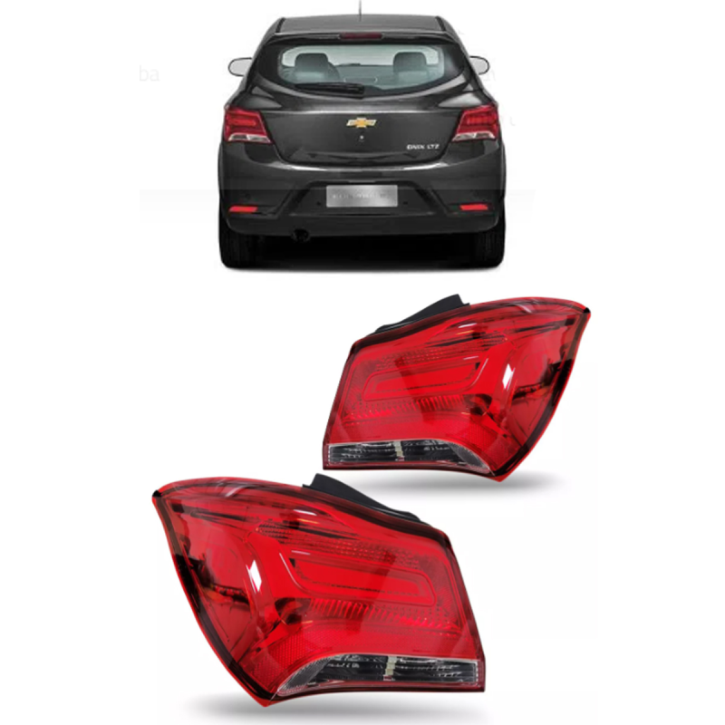 PAR LANTERNA TRASEIRA ONIX 2017 2018 2019 2020 LT LTZ