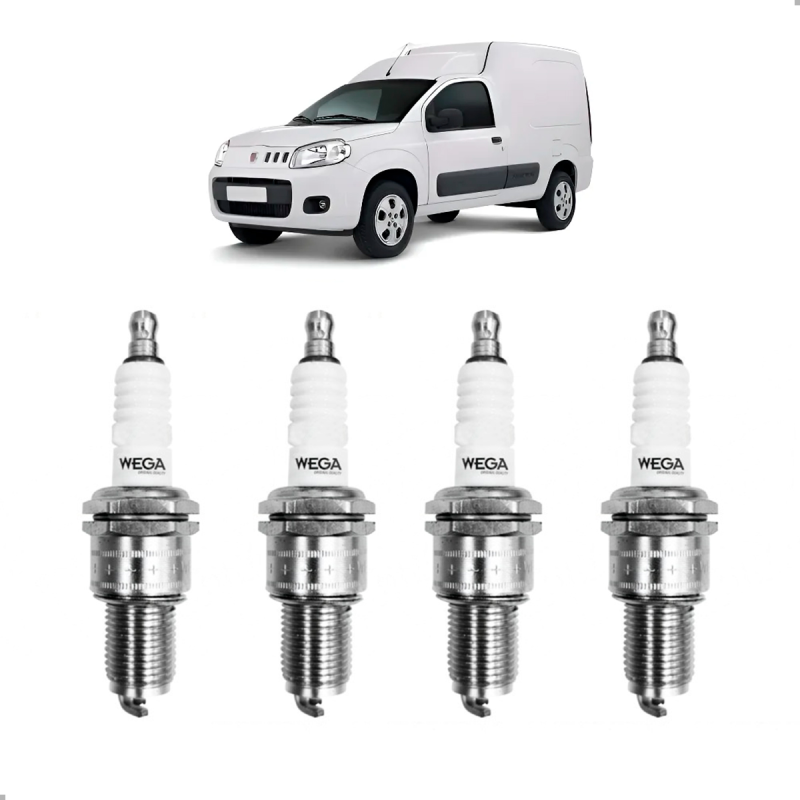 JOGO VELA DE IGNICAO FIORINO 1.4 8V 2013 A 2022 UNO 1.4 2010 A 2016 STRADA 1.4 8V 2017 A 2022 GRAND SIENA 1.4 8V 2012 A
