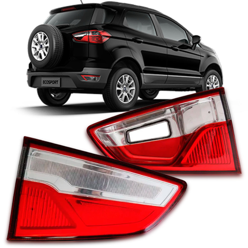 PAR LANTERNA TRASEIRA ECOSPORT 2013 A 2022 BICOLOR