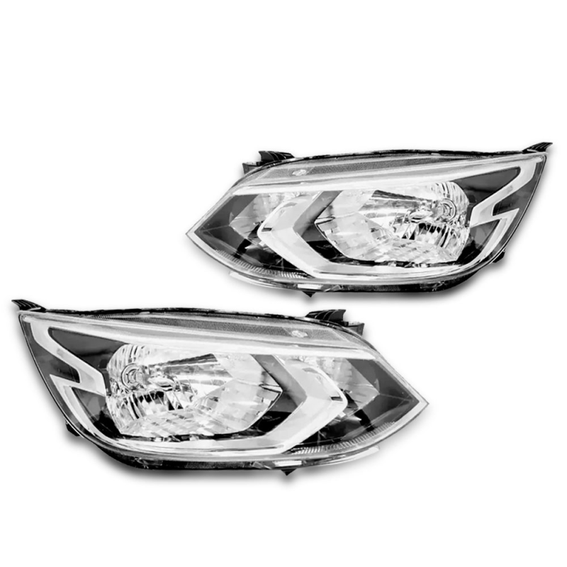 PAR FAROL ONIX HATCH PLUS 2020 2021 2022 2023  CROMADO SEM LED