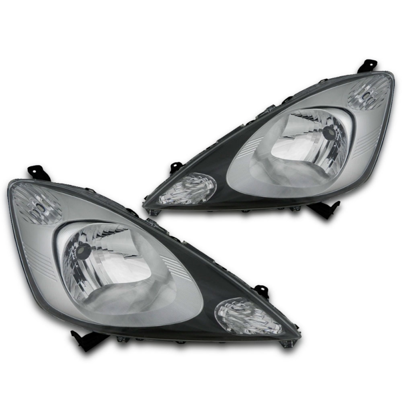PAR FAROL NEW FIT 2009 2010 2011 2012 MASCARA CINZA ORIGINAL