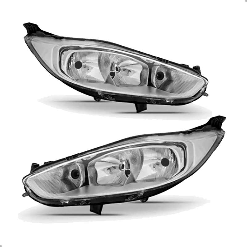 PAR FAROL NEW FIESTA SEDAN 2013 2014 2015 2016 2017 2018 2019 2020 CROMADO ORIGINAL