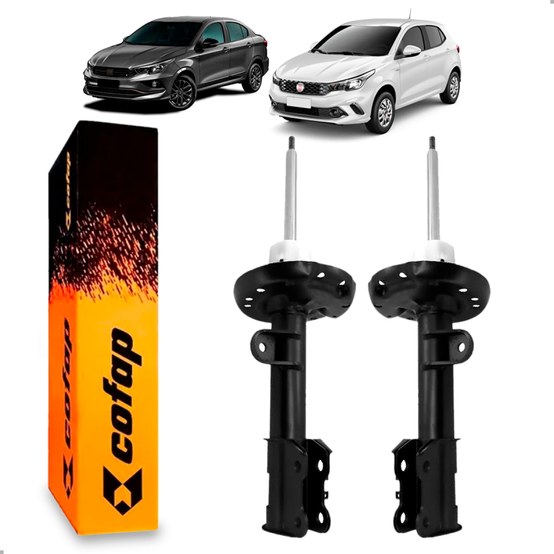 PAR AMORTECEDOR DIANTEIRO ARGO CRONOS 2017 2018 2019 2020 2021 2022