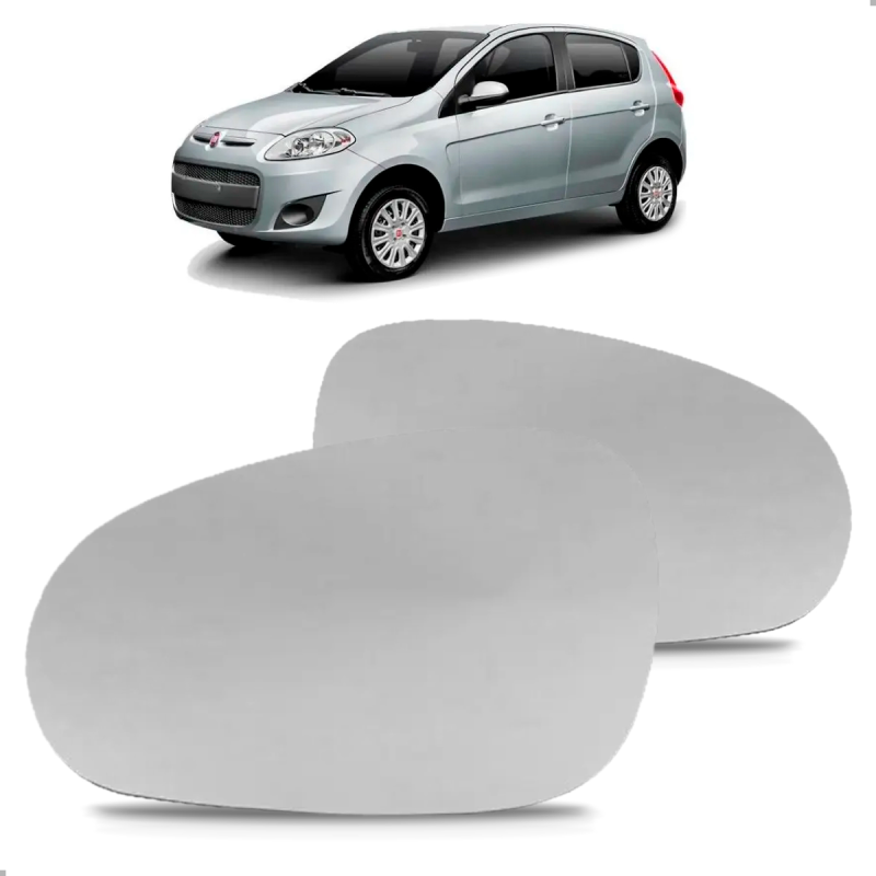 PAR LENTE COM BASE DO RETROVISOR PALIO ATTRAVTIVE 2012 A 2016 GRAND SIENA 2012 A 2022