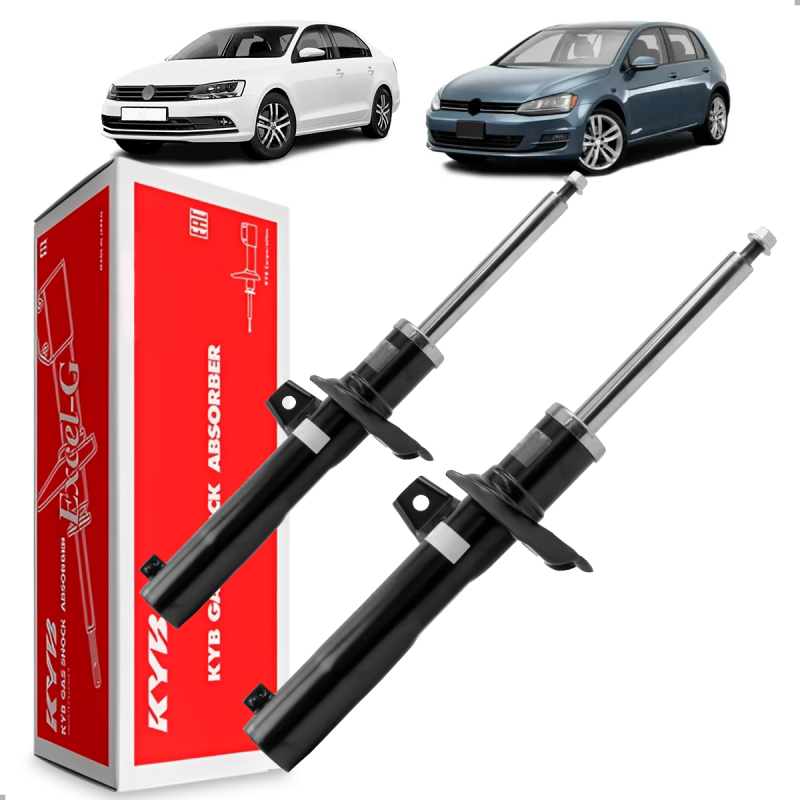PAR AMORTECEDOR DIANTEIRO GOLF 2014 A 2020 JETTA 2014 A 2020 TIGUAN 2007 A 2017 PASSAT 2007 A 2017